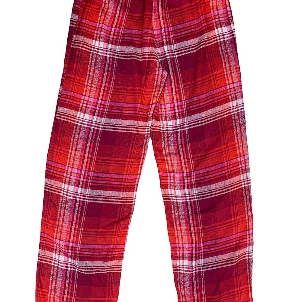 3/$25 Aeropostale Holly Plaid Flannel Sleep Pants - Picture 4 of 10